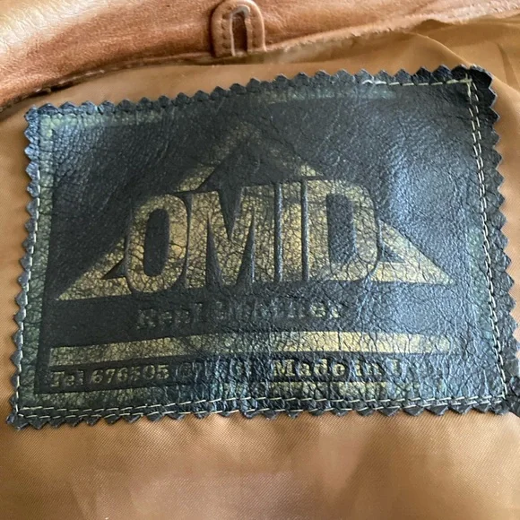NWOT Men’s Leather Jacket